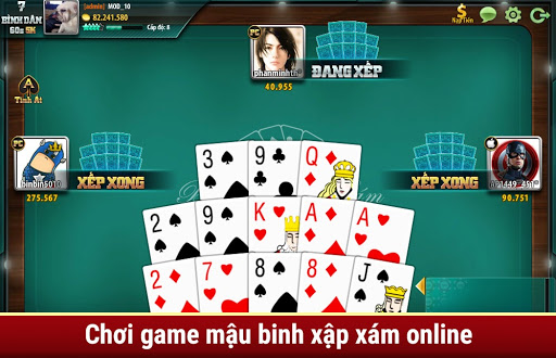 mậu binh đổi thưởng - game bài debet