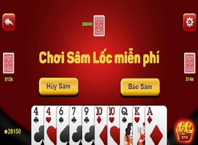 Khái quát về game bài Sâm lốc tại Debet