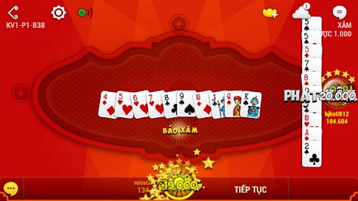 thắng cược sâm lốc tại game bài debet