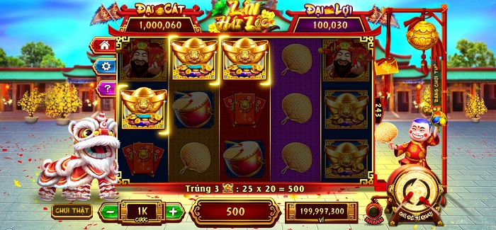 lân hái lộc - slot game cực hay tại debet