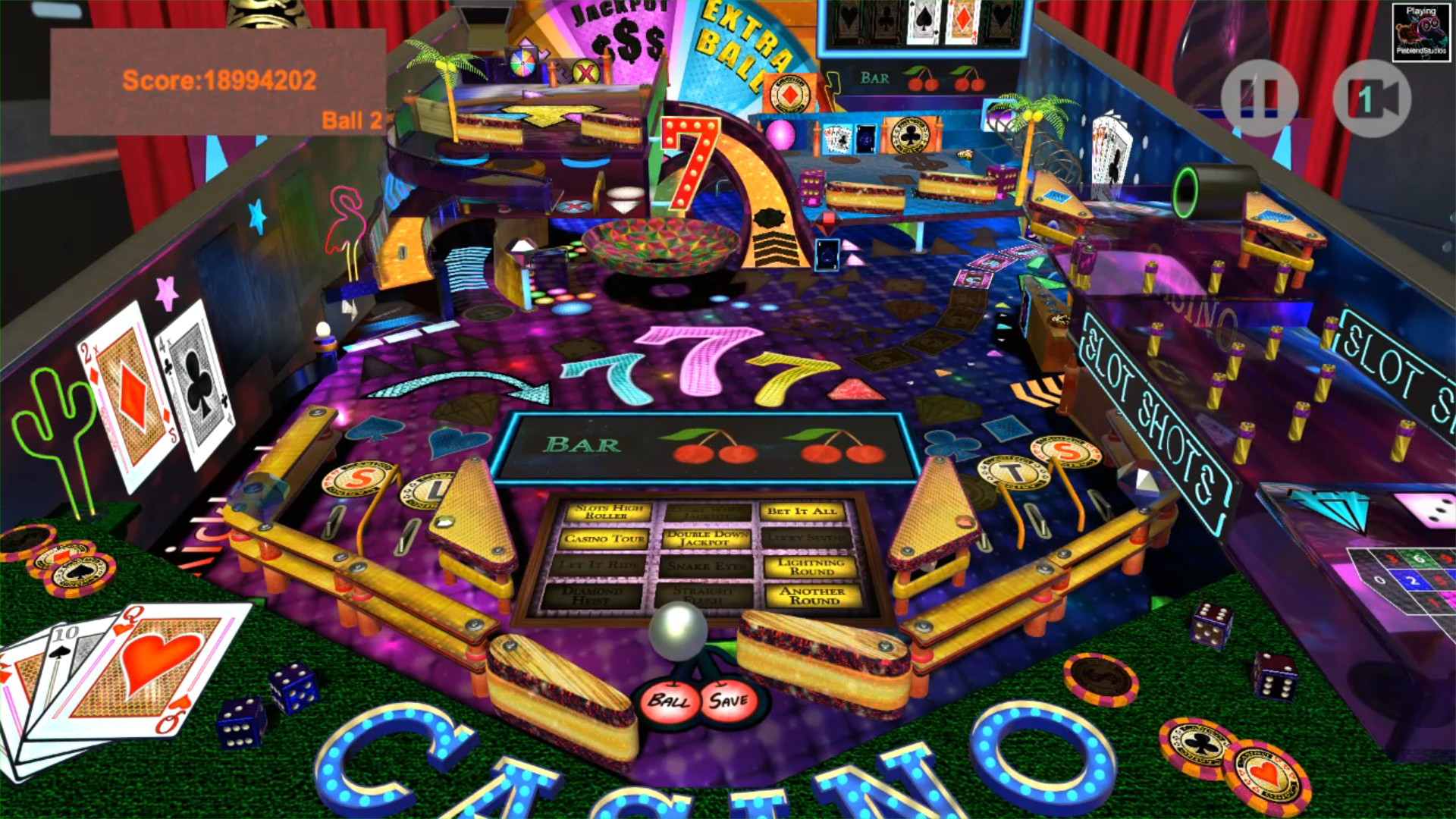 Slot game Pinball